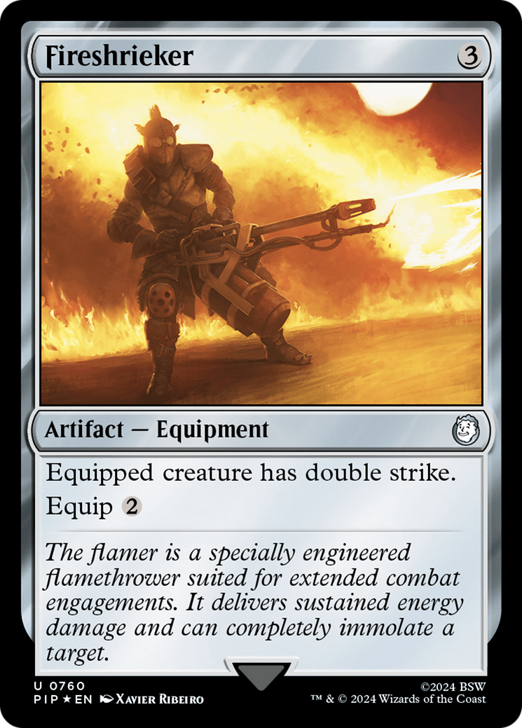 Fireshrieker (Surge Foil) [Fallout] | Play N Trade Winnipeg