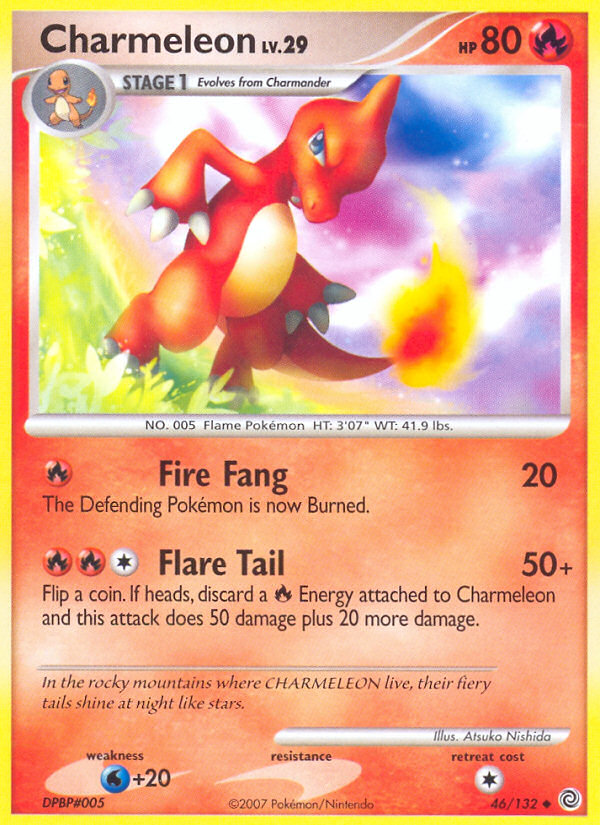 Charmeleon (46/132) [Diamond & Pearl: Secret Wonders] | Play N Trade Winnipeg