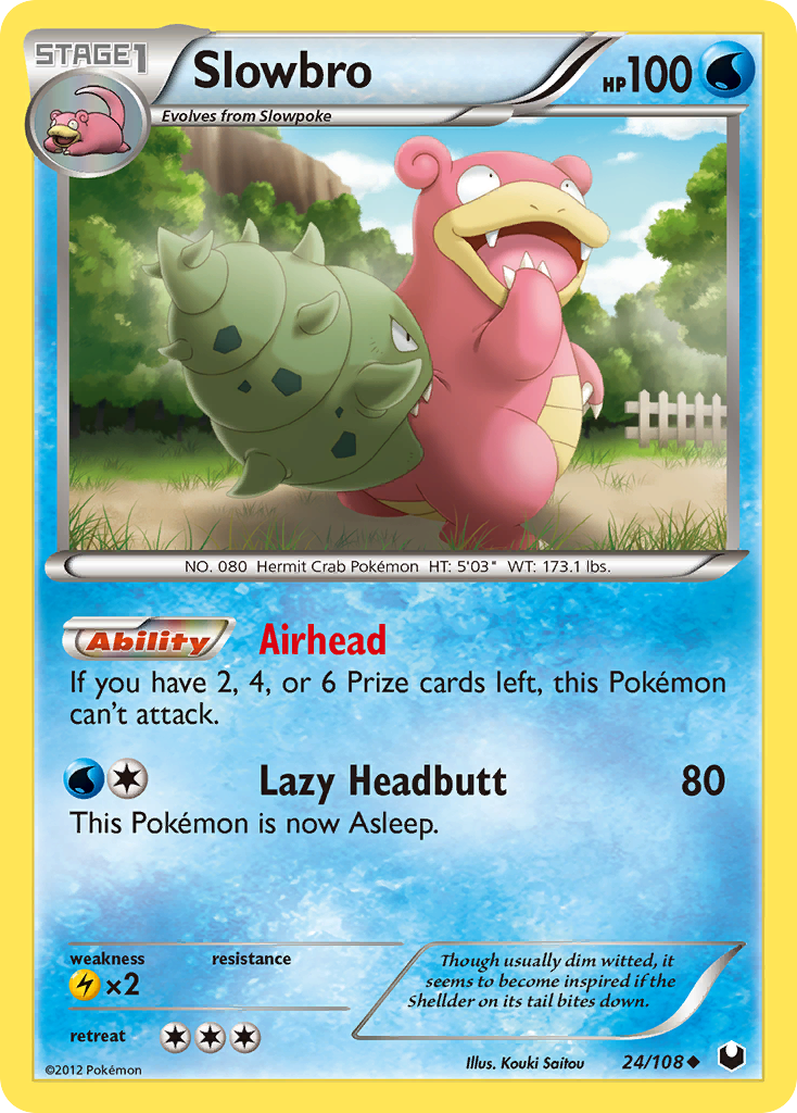 Slowbro (24/108) [Black & White: Dark Explorers] | Play N Trade Winnipeg