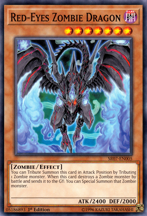Red-Eyes Zombie Dragon [SR07-EN005] Common | Play N Trade Winnipeg