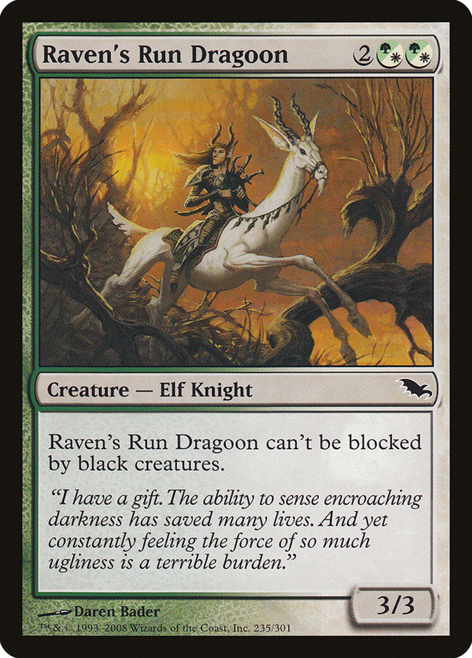 Raven's Run Dragoon [Shadowmoor] | Play N Trade Winnipeg