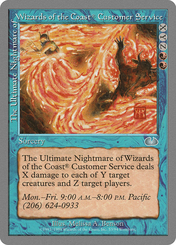 The Ultimate Nightmare of Wizards of the Coast® Customer Service [Unglued] | Play N Trade Winnipeg