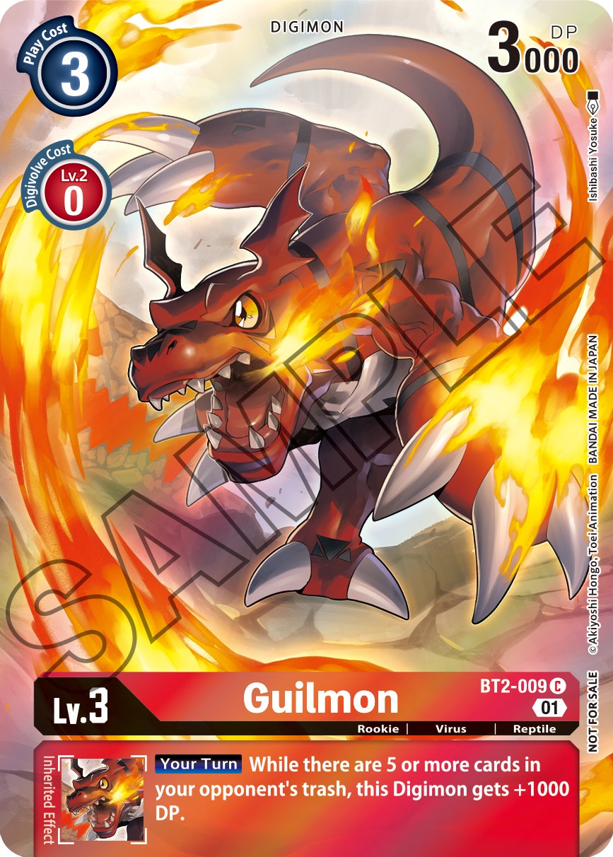 Guilmon [BT2-009] (Tamer's Card Set 1) [Release Special Booster Promos] | Play N Trade Winnipeg