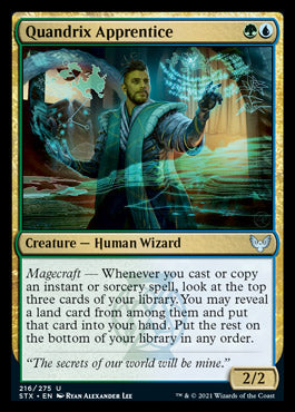 Quandrix Apprentice [Strixhaven: School of Mages] | Play N Trade Winnipeg
