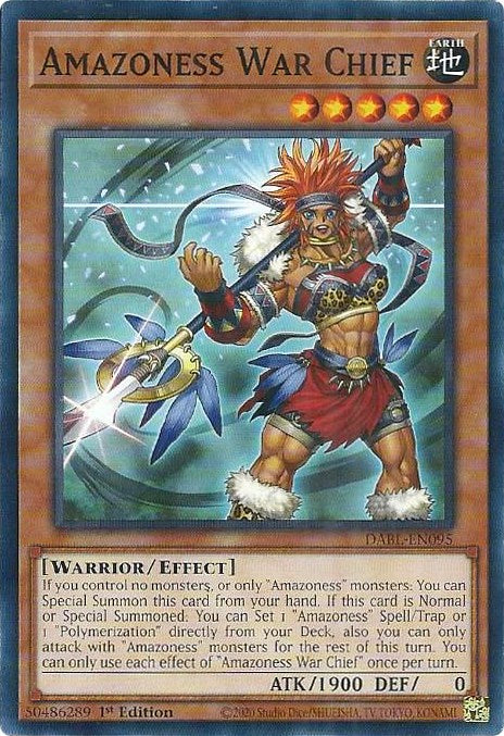 Amazoness War Chief [DABL-EN095] Common | Play N Trade Winnipeg