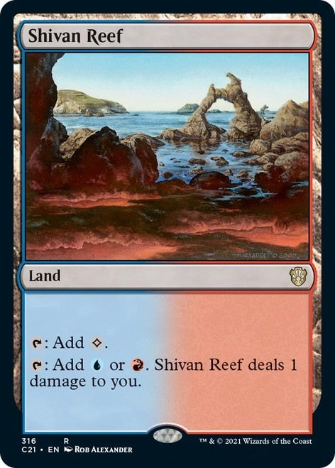 Shivan Reef [Commander 2021] | Play N Trade Winnipeg