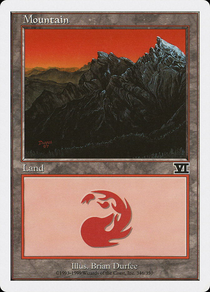 Mountain (346) [Classic Sixth Edition] | Play N Trade Winnipeg