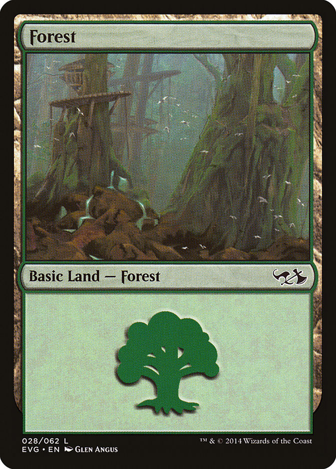 Forest (28) (Elves vs. Goblins) [Duel Decks Anthology] | Play N Trade Winnipeg