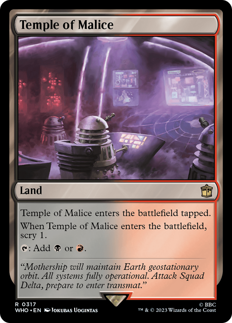 Temple of Malice [Doctor Who] | Play N Trade Winnipeg