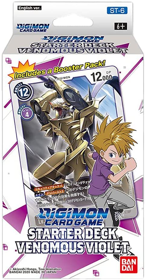 DIGIMON STARTER DECK VENOMOUS VIOLET | Play N Trade Winnipeg