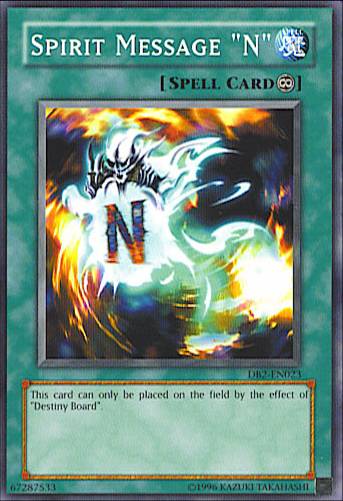 Spirit Message "N" [DB2-EN023] Common | Play N Trade Winnipeg