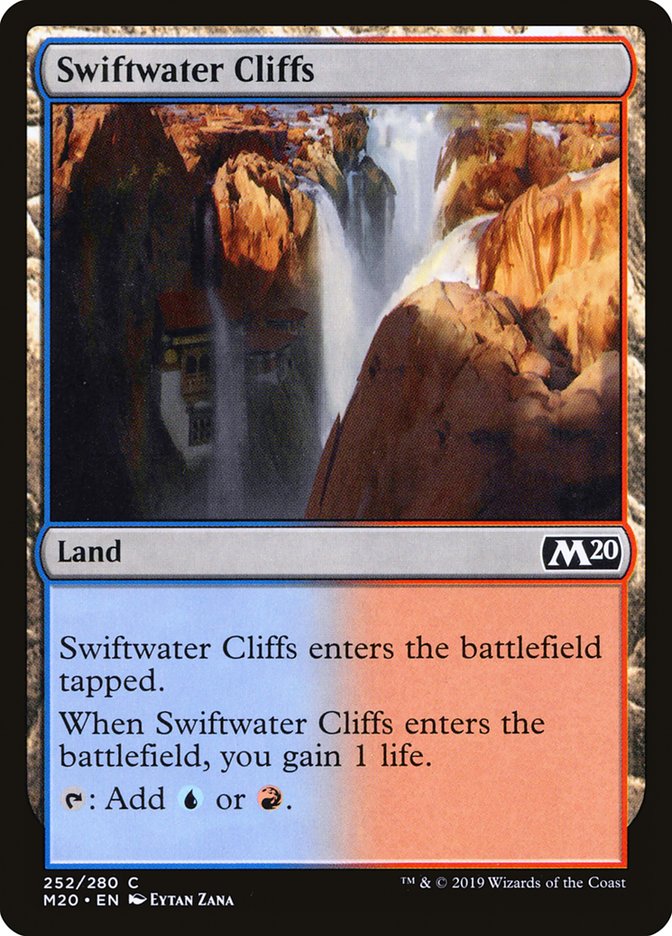 Swiftwater Cliffs [Core Set 2020] | Play N Trade Winnipeg