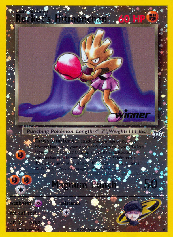 Rocket's Hitmonchan (9) (Winner) [Best of Promos] | Play N Trade Winnipeg