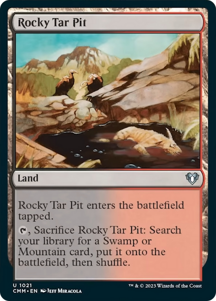 Rocky Tar Pit [Commander Masters] | Play N Trade Winnipeg