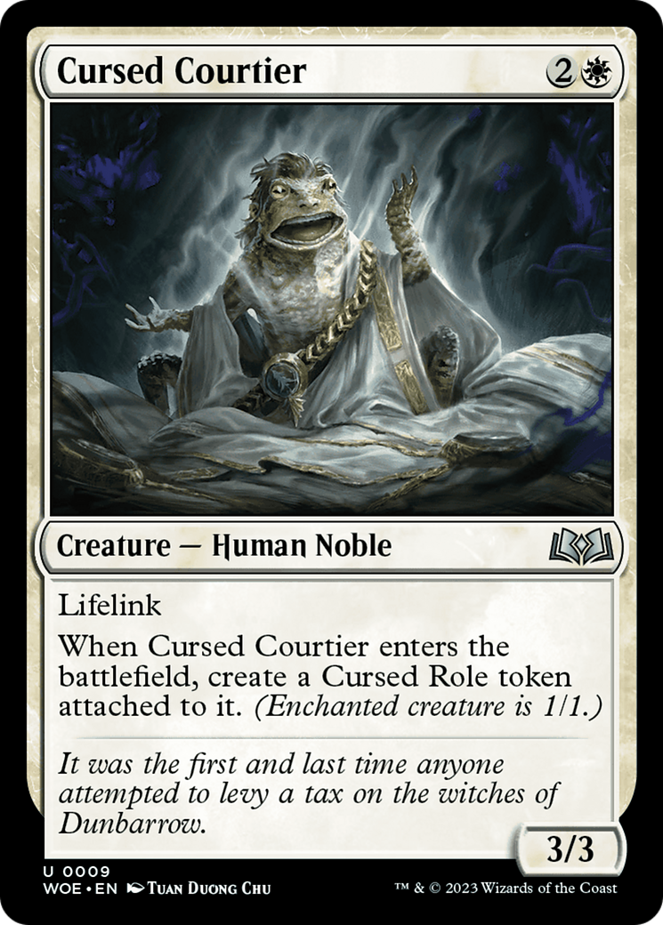 Cursed Courtier [Wilds of Eldraine] | Play N Trade Winnipeg