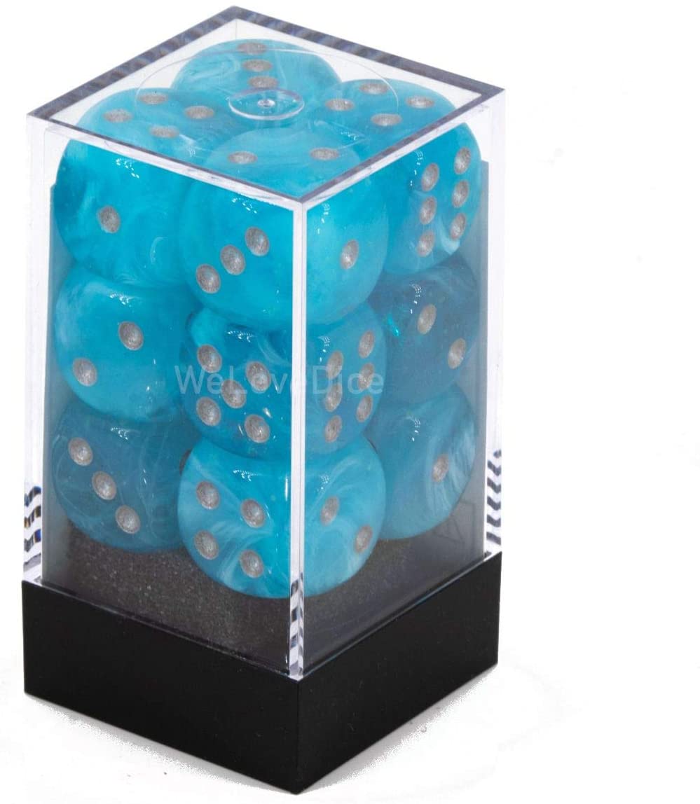 CHESSEX - 12D6 LUMINARY RED/WHITE | Play N Trade Winnipeg