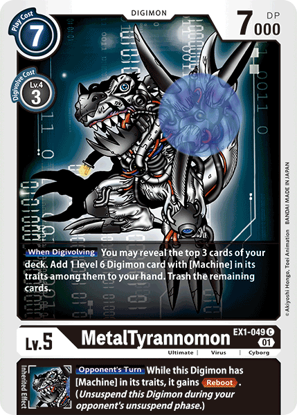 MetalTyrannomon [EX1-049] [Classic Collection] | Play N Trade Winnipeg