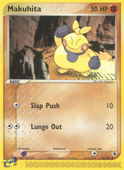 Makuhita (56/109) [EX: Ruby & Sapphire] | Play N Trade Winnipeg