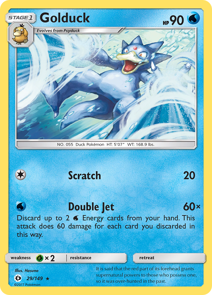 Golduck (29/149) [Sun & Moon: Base Set] | Play N Trade Winnipeg