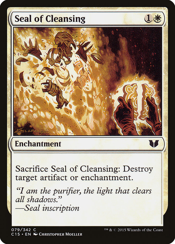 Seal of Cleansing [Commander 2015] | Play N Trade Winnipeg