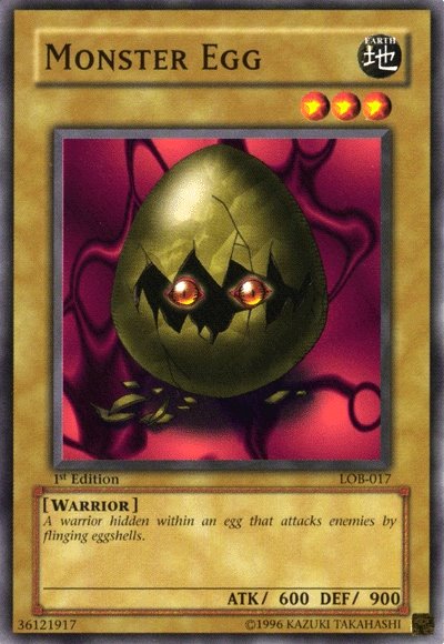 Monster Egg [LOB-017] Common | Play N Trade Winnipeg