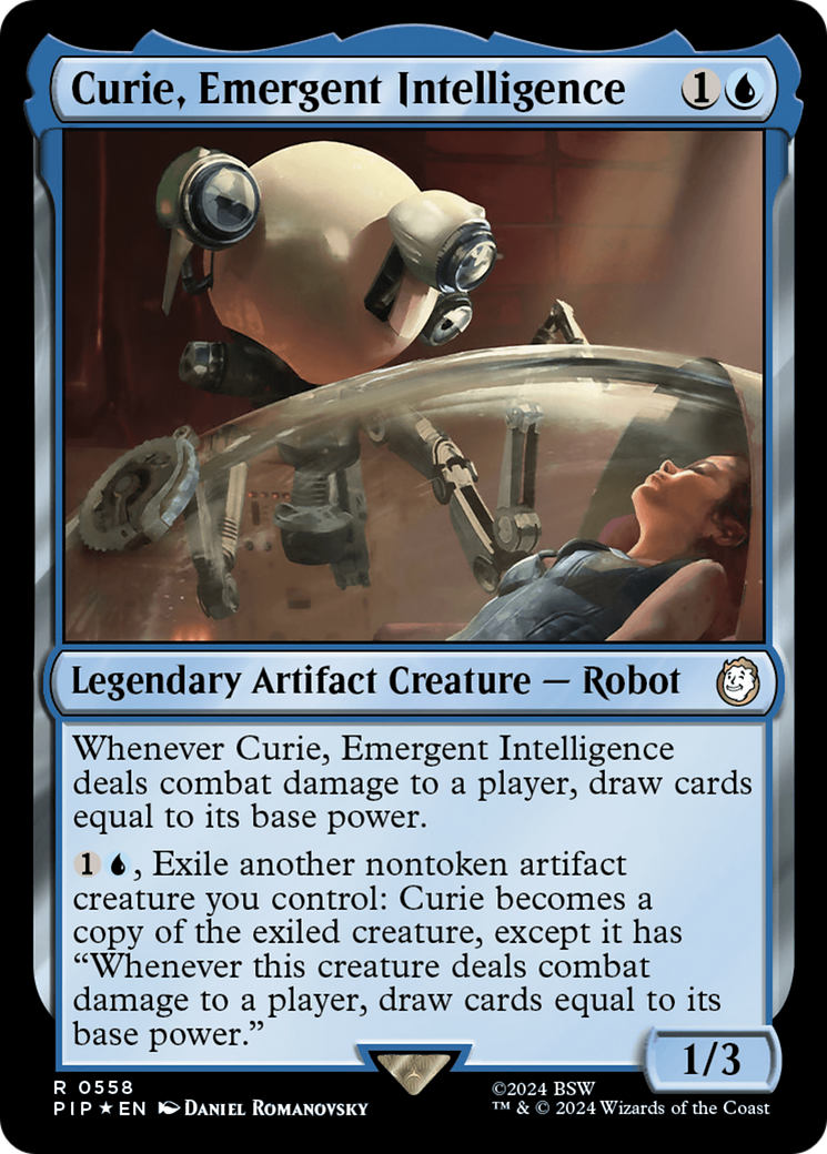 Curie, Emergent Intelligence (Surge Foil) [Fallout] | Play N Trade Winnipeg