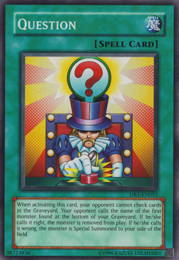 Question [DR1-EN053] Super Rare | Play N Trade Winnipeg