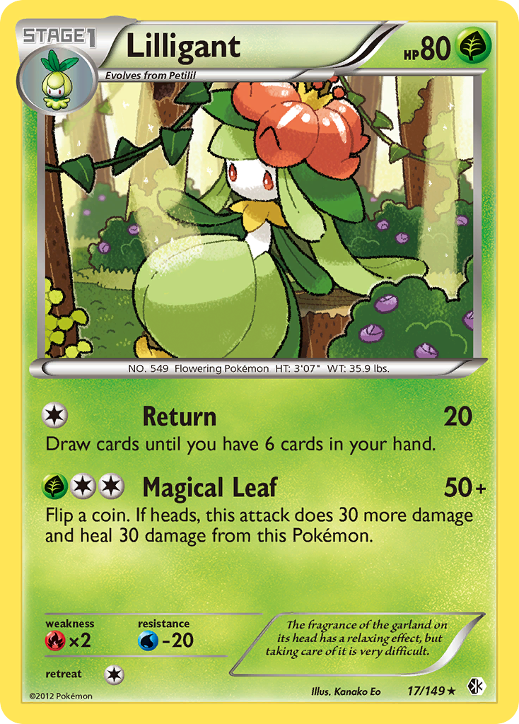 Lilligant (17/149) [Black & White: Boundaries Crossed] | Play N Trade Winnipeg