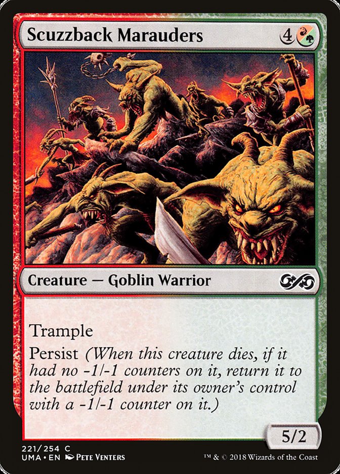 Scuzzback Marauders [Ultimate Masters] | Play N Trade Winnipeg