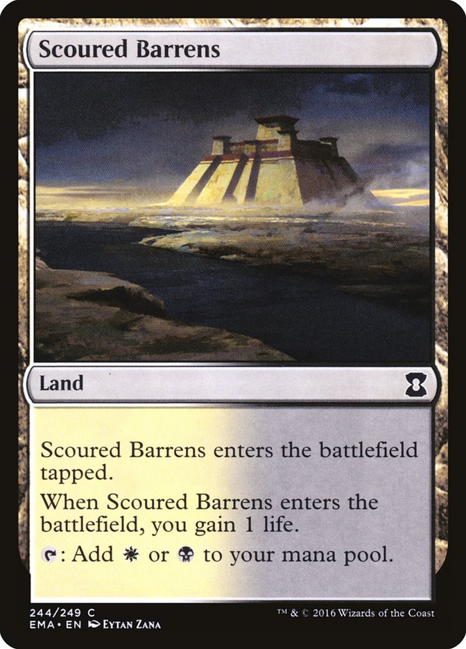 Scoured Barrens [Eternal Masters] | Play N Trade Winnipeg