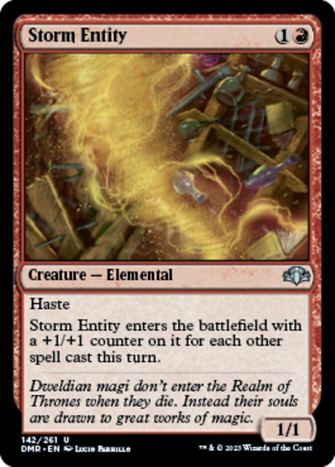 Storm Entity [Dominaria Remastered] | Play N Trade Winnipeg