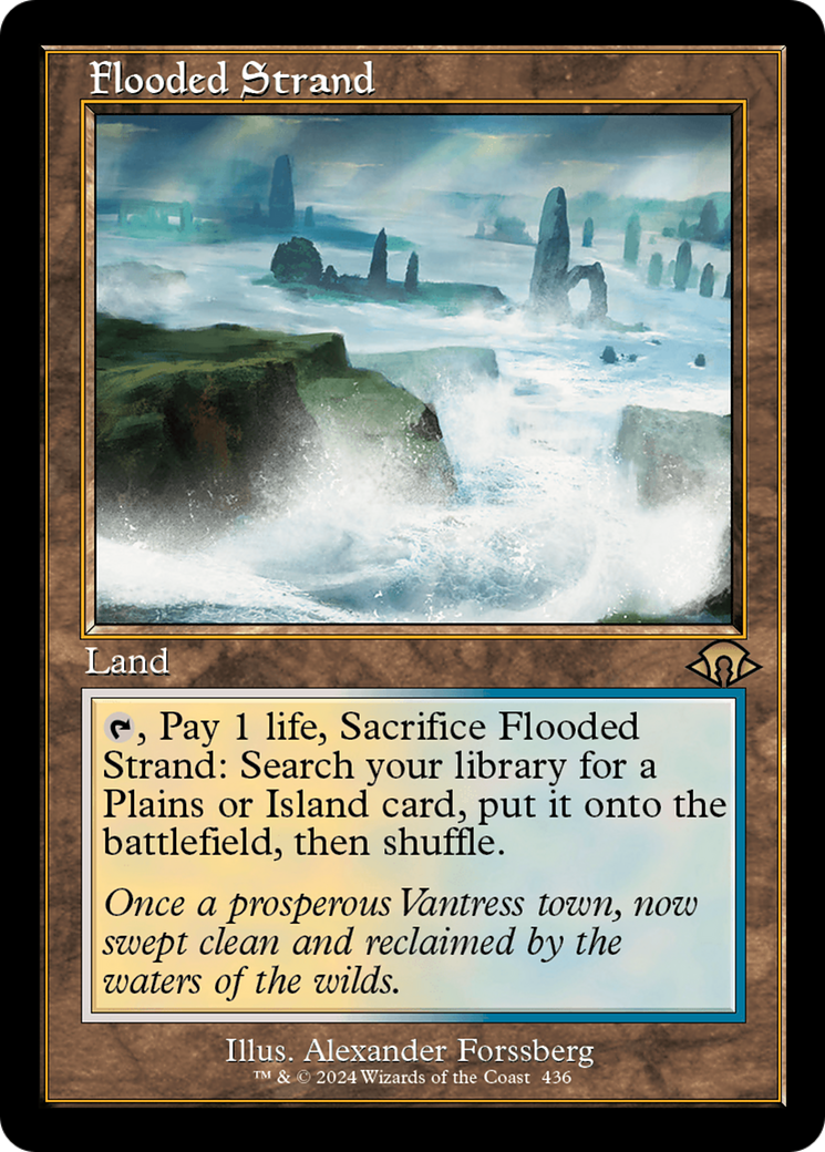 Flooded Strand (Retro) [Modern Horizons 3] | Play N Trade Winnipeg