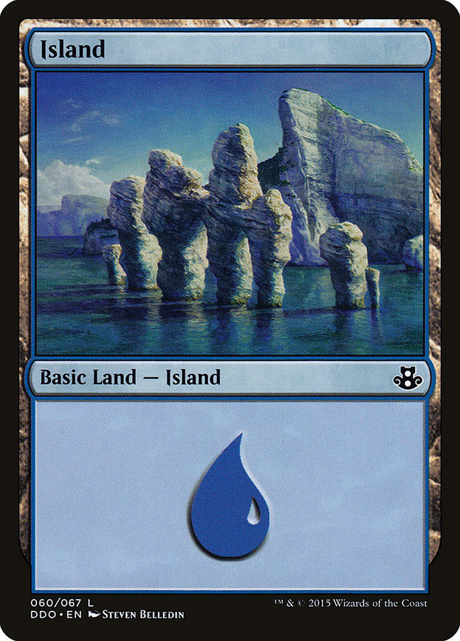 Island (60) [Duel Decks: Elspeth vs. Kiora] | Play N Trade Winnipeg