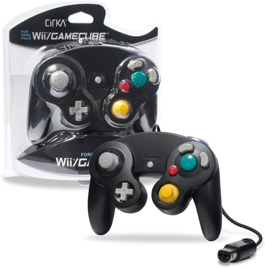 WII / GAMECUBE CIRKA CONTROLLER BLACK | Play N Trade Winnipeg