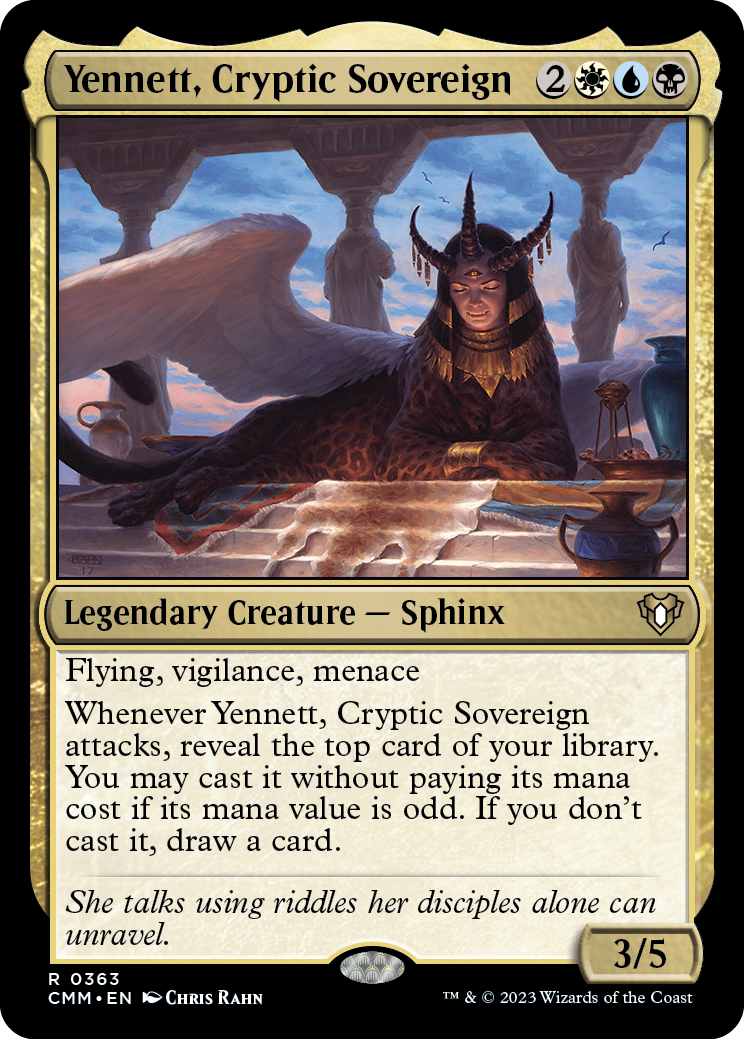 Yennett, Cryptic Sovereign [Commander Masters] | Play N Trade Winnipeg