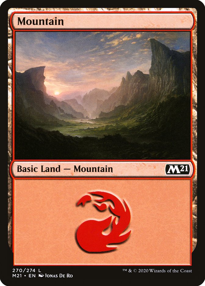 Mountain (270) [Core Set 2021] | Play N Trade Winnipeg