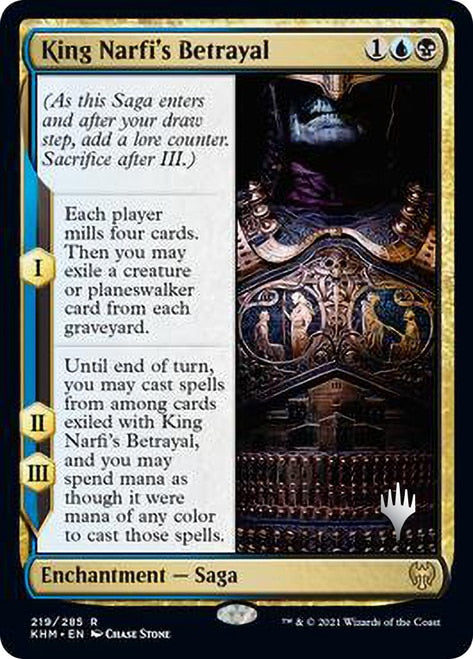 King Narfi's Betrayal [Kaldheim Promos] | Play N Trade Winnipeg