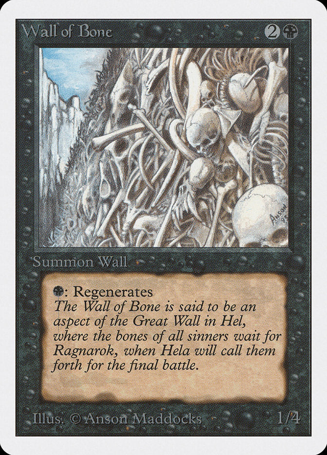 Wall of Bone [Unlimited Edition] | Play N Trade Winnipeg