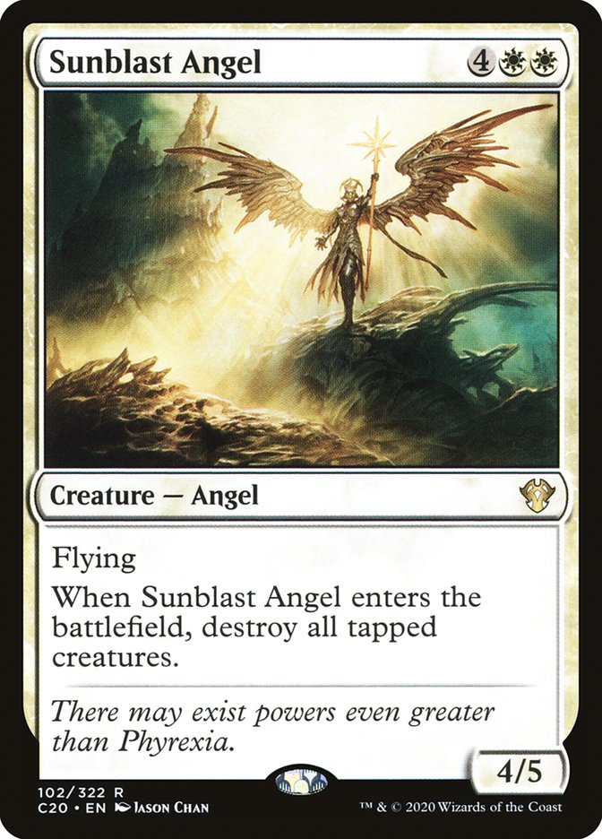 Sunblast Angel [Commander 2020] | Play N Trade Winnipeg