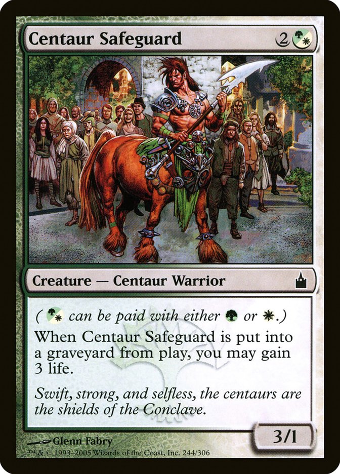 Centaur Safeguard [Ravnica: City of Guilds] | Play N Trade Winnipeg