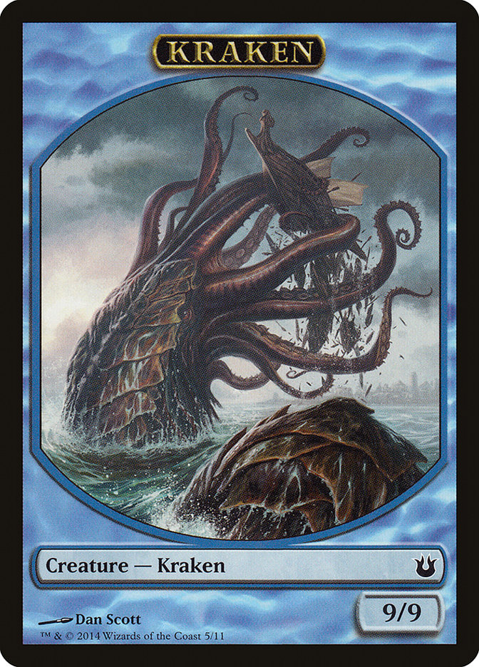 Kraken [Born of the Gods Tokens] | Play N Trade Winnipeg