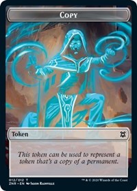 Copy // Illusion Double-sided Token [Zendikar Rising Tokens] | Play N Trade Winnipeg