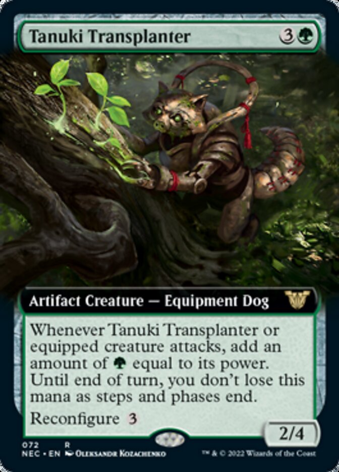 Tanuki Transplanter (Extended) [Kamigawa: Neon Dynasty Commander] | Play N Trade Winnipeg