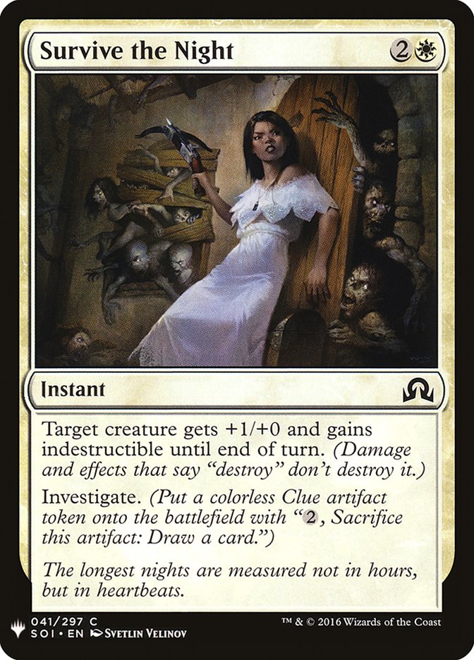 Survive the Night [Mystery Booster] | Play N Trade Winnipeg