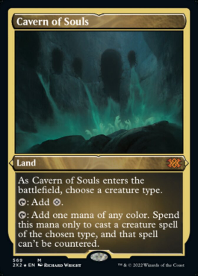 Cavern of Souls (Foil Etched) [Double Masters 2022] | Play N Trade Winnipeg