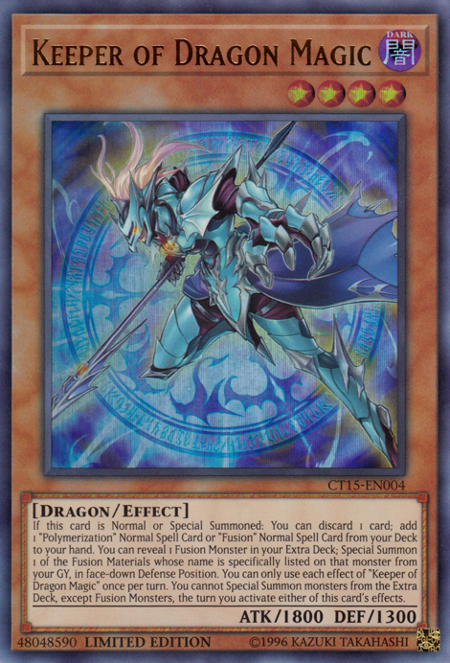 Keeper of Dragon Magic [CT15-EN004] Ultra Rare | Play N Trade Winnipeg