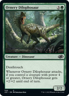 Ornery Dilophosaur [Jumpstart 2022] | Play N Trade Winnipeg