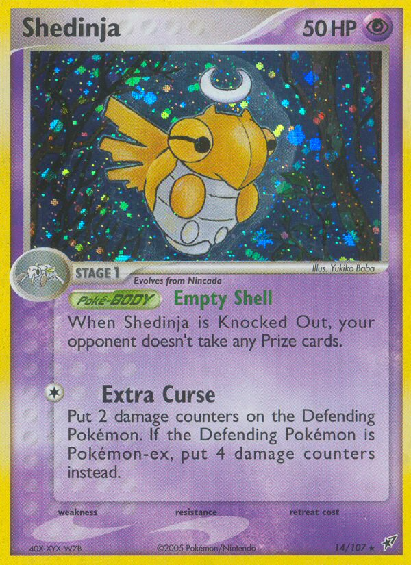 Shedinja (14/107) [EX: Deoxys] | Play N Trade Winnipeg