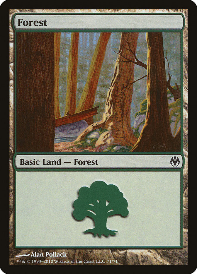 Forest (71) [Duel Decks: Phyrexia vs. the Coalition] | Play N Trade Winnipeg