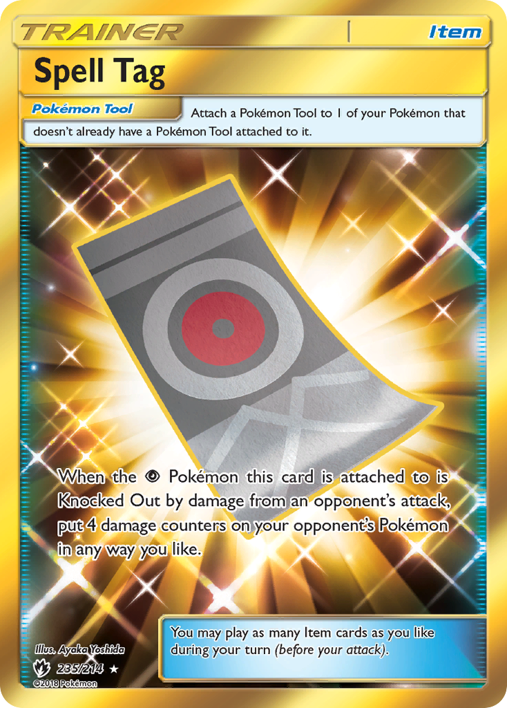 Spell Tag (235/214) [Sun & Moon: Lost Thunder] | Play N Trade Winnipeg